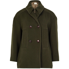 Isabel Marant Etoile Fiby Jakke, Dark Khaki 